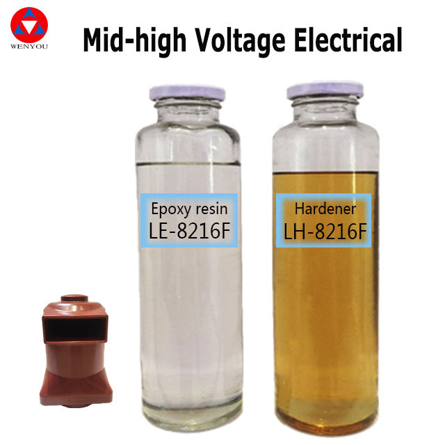 Clear Bi Component Electrical Epoxy Resin For Vacuum Casting Process And Electrical Insulation