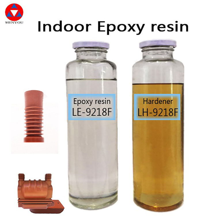 Flame Retardant Transparent Liquid Epoxy Resin For Mutual Inductor APG Transformer