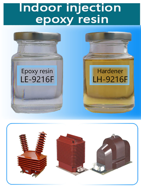 White Epoxy Resin Curing Agent with Silica for 10 to 1100KV Insulators
