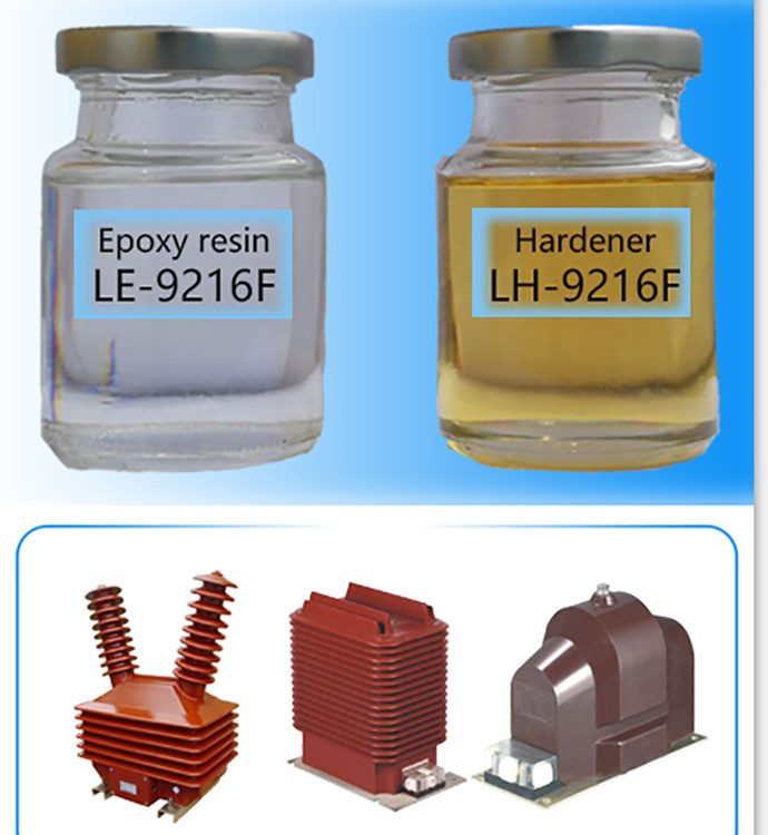 White Epoxy Resin Curing Agent with Silica for 10 to 1100KV Insulators