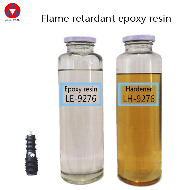 Flame Retardant Epoxy Resin Compound with Heat Shock Resistance and Splitting Resistance for Medium-High Voltage Transformers