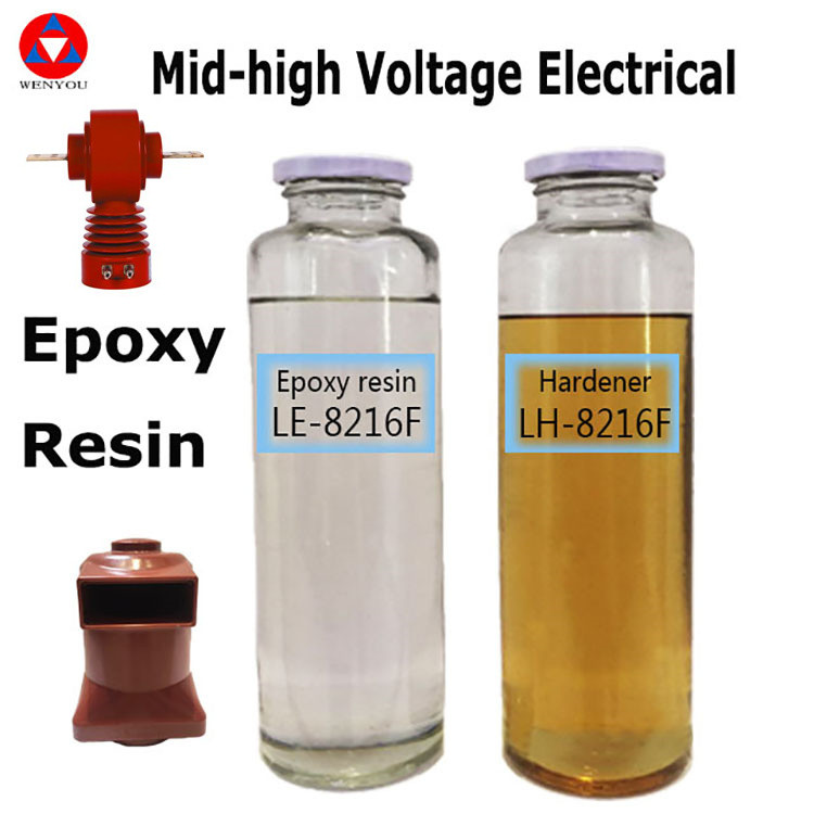 Clear High Liquid Glue Transformer BI Component Injection Epoxy Resin For APG Process