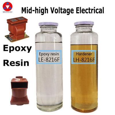 Clear Component Epoxy Resin For APG Casting Two Component Adhesive